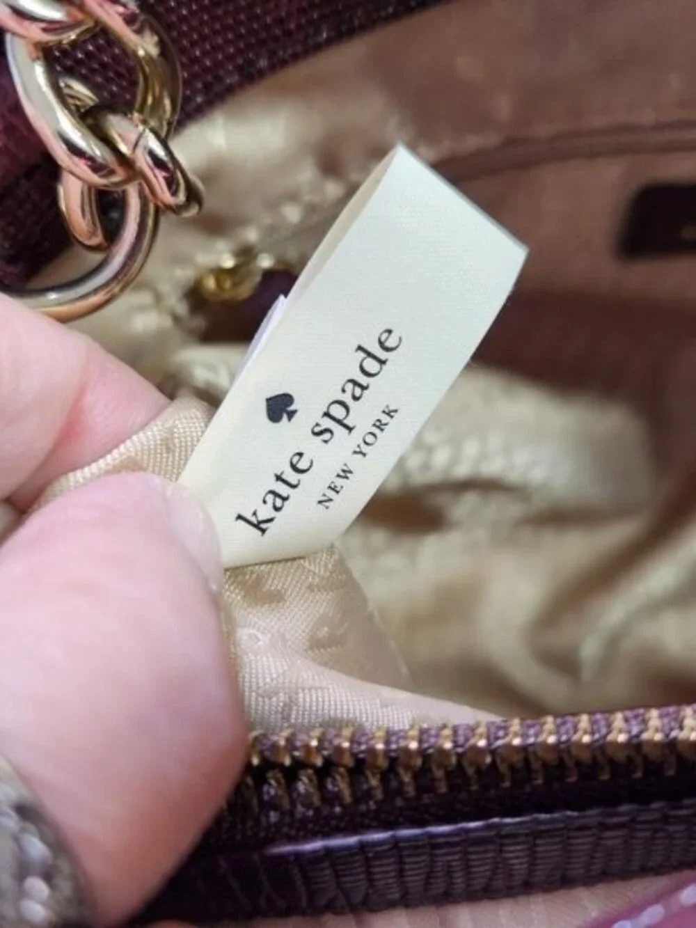kate spade quilted kate